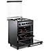 DMN 64 LSG cucina Elettrico Gas Nero - Foto miniatura 5