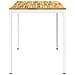 Tavolo Bar da Giardino Bianco 147 x 88,5 x 105 cm - Foto miniatura 4
