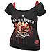 5Fdp - Assassin - Licensed Band 2In1 Red Ripped Black (T-Shirt Donna Tg. S)  - Foto miniatura 1
