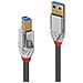 36663 Cavo Usb 3 M Usb 3.2 Gen 1 [3.1 Gen 1] Usb A Usb B Grigio (3m Usb 3.0 Type A To B Cable, - Cromo Line - Warr - Foto miniatura 1