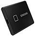 SSD Portatile 2 TB Serie T7 Touch Interfaccia Usb 3.2 Nero - Foto miniatura 5