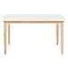 Tavolo Da Pranzo Allungabile Bianco E Colore Legno Chiaro 140/180 X 90 Cm Sola - Foto miniatura 10