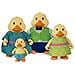 Lil Woodzeez Quickquack Duck Family 5 Pezzi - Foto miniatura 1