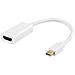 Adattatore Mini Displayport A Hdmi, 4k 60hz, 0,2 M, Bianco - Foto miniatura 1