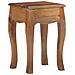 Comodino 28x28x46 Cm In Legno Massello Di Mango - Foto miniatura 5