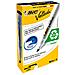 Pennarello cancellabile a secco BIC Velleda 1751 - Chisel Stile Punta Marcatore - Nero, Blu, Rosso, Verde inchiostro - 4 / Wallet - Foto miniatura 1