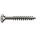 , Viti a testa svasata universali T-Star plus, 4Tagliare, filettatura Parziale, 100 pz in acciaio Inox, A2, 1,4567-0197000501003, Argento (A2 acciaio inox), 5,0 x 100 mm - Foto miniatura 1