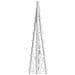 Cono Di Luce Led Acrilico Decorativo Bianco Freddo 90 Cm - Foto miniatura 2