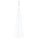 Cono Di Luce Led Acrilico Decorativo Bianco Freddo 90 Cm - Foto miniatura 1