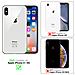 Custodia Compatibile Con Apple Iphone X / Xs In Opaco Rosso - Coperchio Protettivo In Silicone Tpu Flessibile E Con Protezione Per La Fotocamera - Foto miniatura 2