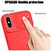 Custodia Compatibile Con Apple Iphone X / Xs In Opaco Rosso - Coperchio Protettivo In Silicone Tpu Flessibile E Con Protezione Per La Fotocamera - Foto miniatura 7