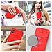 Custodia Compatibile Con Apple Iphone X / Xs In Opaco Rosso - Coperchio Protettivo In Silicone Tpu Flessibile E Con Protezione Per La Fotocamera - Foto miniatura 8