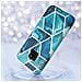 Custodia Compatibile Con Huawei Mate 20 Pro In Marmo Blue Wave No. 13 - Coperchio Protettivo In Silicone Tpu Con Motivo A Mosaico - Foto miniatura 4