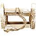 Slitta Decorativa Natalizia Miniatura In Legno Con 25 Led Bianco Caldo 31,5 Cm - Foto miniatura 4