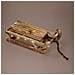 Slitta Decorativa Natalizia Miniatura In Legno Con 25 Led Bianco Caldo 31,5 Cm - Foto miniatura 5