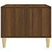 Tavolino da Salotto Rovere Marrone 60x50x40cm Legno Multistrato - Foto miniatura 5