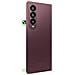 Copribatteria Originale Galaxy Z Fold4, Burgundy - Foto miniatura 3
