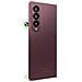 Copribatteria Originale Galaxy Z Fold4, Burgundy - Foto miniatura 5
