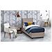 Letto Singolo Sarah, Letto Contenitore Con Rivestimento In Ecopelle, 100% Made In Italy, Apertura Frontale, Adatto Per Materasso Cm 90x200, Tortora - Foto miniatura 3