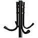 Attaccapanni Da Terra Salvaspazio 12 Ganci Stand Appendiabiti A Piantana Nero - Foto miniatura 3