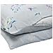 Set Copripiumino In Cotone Satinato A Fiori Azzurro Chiaro 200 X 220 Cm Evergreen - Foto miniatura 7
