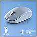 Mouse Wireless Fog Pro 1000dpi 2tasti Blue - Foto miniatura 3