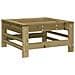Set Salotto Da Giardino 7 Pz In Legno Impregnato Di Pino - Foto miniatura 5