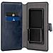 Custodia Universale Taglia Xl Folio Wallet Con Portacarte E Linguetta, Blu - Foto miniatura 3