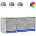 Mobile Porta Tv Con Led Grigio Cemento 97x34x40 Cm Truciolato - Foto miniatura 2