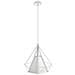 Lampadario A Sospensione Portalampada E27 Stile Moderno Bianco E20-b - Foto miniatura 2