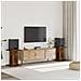 Supporti Altoparlanti 2 Pz Rovere 30x30x40 Cm Legno Multistrato - Foto miniatura 1