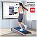 Tapis Roulant Pendenza - Tapis Roulant Elettrico - Con Msi Blueplayer, App E Schermo Lcd - Inclinazione A 5 Gradi (non Regolabile) - 1-6 Km /h 3 Hp - Capacità Massima: 265 Lbs - Foto miniatura 2