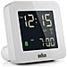 Bc09w-dcf White Orologio Digitale Lcd Radiocontrollato Sveglia Crescendo Snooze Luce - Foto miniatura 1