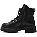 Black Casual Closed Booties Stivaletti Tessile Scarpe Donna Nero Eu 38, 1-26819-41 001 - Foto miniatura 3