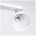 Lampada Da Soffitto Elba 2 Bianco Sl. 1314 - Soppalco Lampade Da Soffitto Bianco 18.5x47x24 Cm - Foto miniatura 6