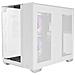 CX600M Trio ARGB White Mini Tower Trasparente, Bianco - Foto miniatura 3