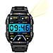 Smart Watch Con Monitoraggio Della Frequenza Cardiaca, Della Pressione Arteriosa E Dell'ossigeno Nel Sangue Black - Foto miniatura 7