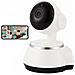 Dam Telecamera Ip Wifi Motorizzata  360° Hd 720p, Visione Notturna, Rilevatore Di Movimento 9x8x13 Cm. Colore Bianco - Foto miniatura 4
