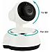 Dam Telecamera Ip Wifi Motorizzata  360° Hd 720p, Visione Notturna, Rilevatore Di Movimento 9x8x13 Cm. Colore Bianco - Foto miniatura 5