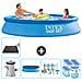 Piscina Fuori Terra - In Giro - 305x305x61 Cm - Blu - Include Accessori Coordinati Cb18 - Foto miniatura 1