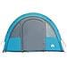 Tenda da Campeggio a Tunnel per 4 Persone Blu Impermeabile - Foto miniatura 5