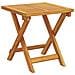 Lettini Prendisole  2 pcs con Cuscini e Tavolo Beige Legno Massello di Acacia, Lettino Prendisole Pieghevole  con Ruote e Cuscino Beige Legno Massello di Acacia - Foto miniatura 5