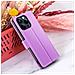 Custodia A Portafoglio Per Iphone 15 Pro Max Con Supporto E Linguetta Magnetica, Viola - Foto miniatura 5