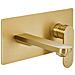 Rubinetto Miscelatore Da Parete Per Lavabo Chungara Ottone Oro - Foto miniatura 2