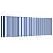 Tenda Retrattile Blu e bianco 350 x 200 cm Tessuto, metallo - Foto miniatura 4