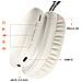 Cuffie Audio Senza Fili Bluetooth Hi-fi 46h Con Bassi Potenti, Bianco - Foto miniatura 3