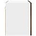Armadio pensile con porta Riga 2 pcs Rovere Affumicato e Bianco - Foto miniatura 8