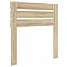 Testiera con testiera Rovere Sonoma 80 cm Legno multistrato - Foto miniatura 6