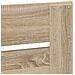 Testiera con testiera Rovere Sonoma 80 cm Legno multistrato - Foto miniatura 8