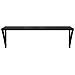 Scaffali da parete 2 pcs Rovere Nero 80 x 25 x 25,5 cm - Foto miniatura 6